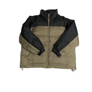 Redhead Men’s XL Nylon Down Puffer Jacket – Zip-Off Sleeves & Hood